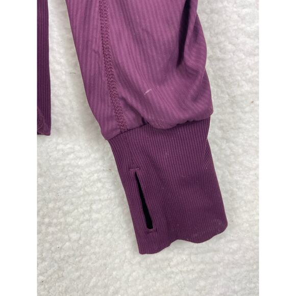 Lululemon Dance Studio III Jacket Women’s Size 6 Reversible Plum Hooded‎ Zip - Picture 10 of 10
